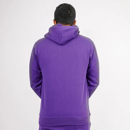 Purple Heavy Blend Fleece Hooded Sweatshirt