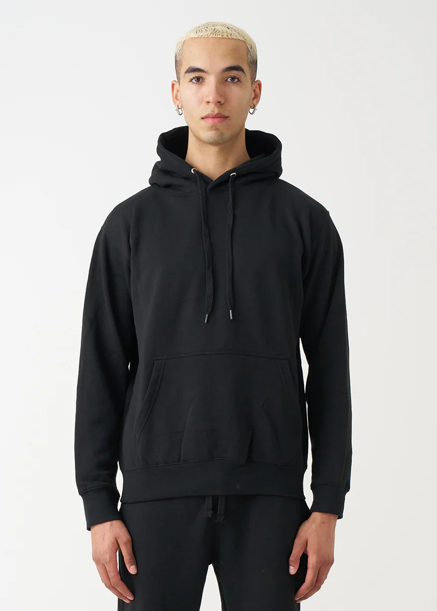 Black Heavy Blend Fleece Hooded SweatShirt