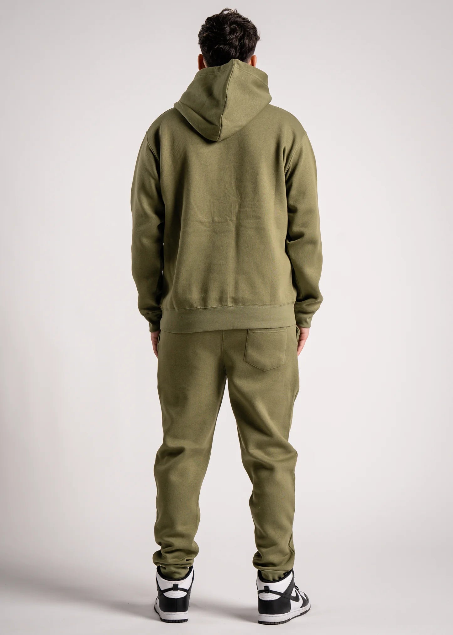 Olive Green Heavy Blend Fleece SweatSuit