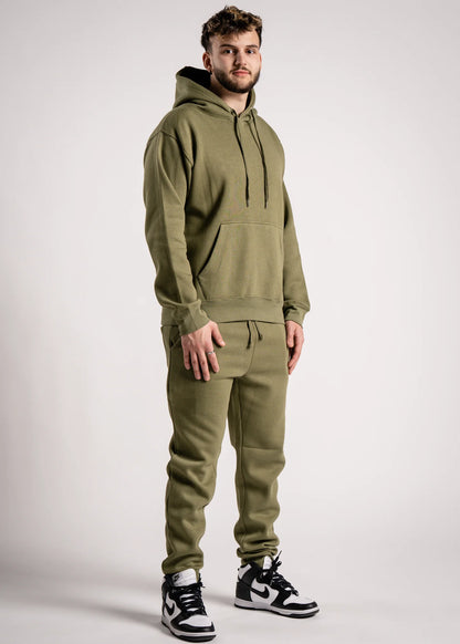 Olive Green Heavy Blend Fleece SweatSuit