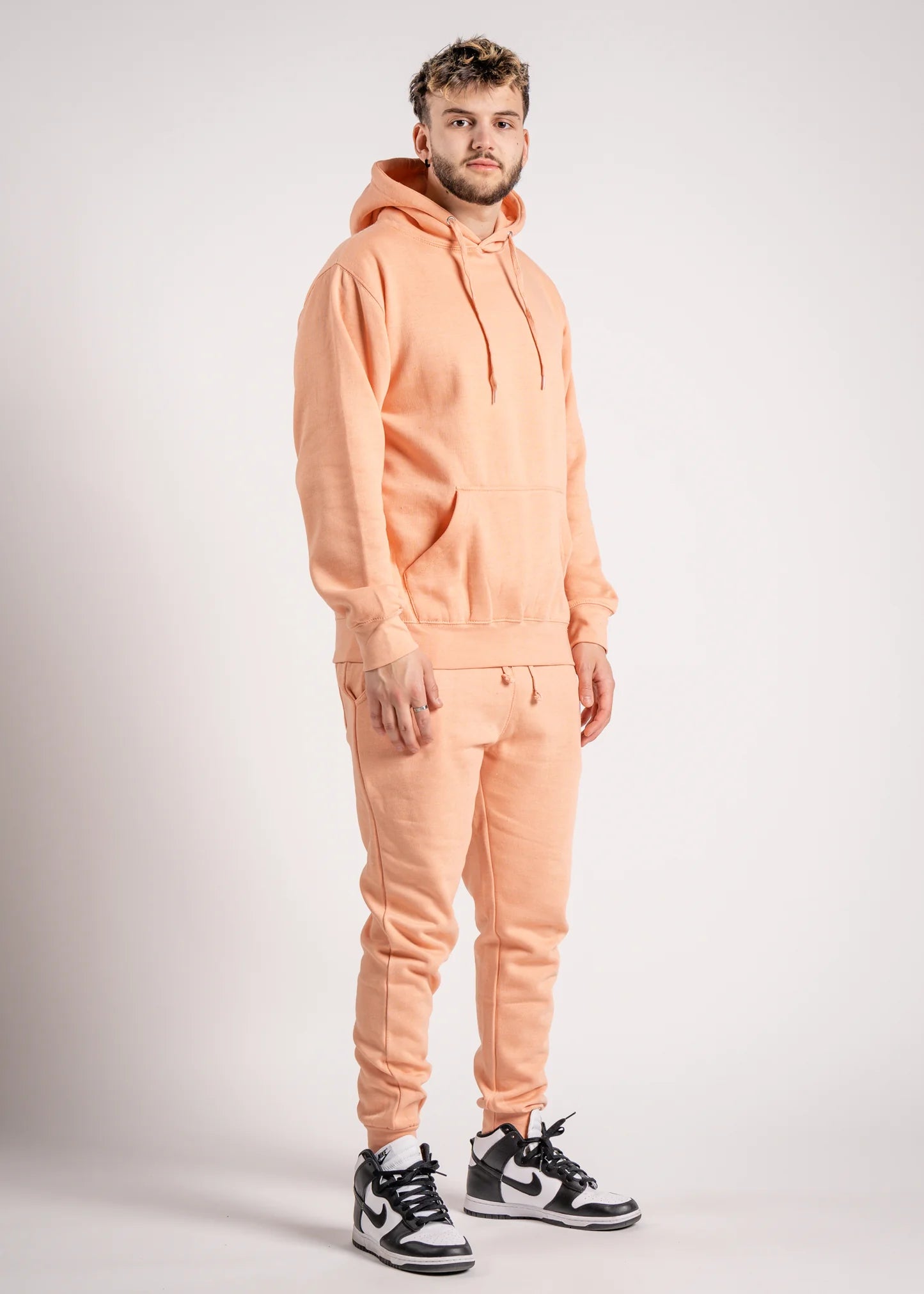 Peach Heavy Blend Fleece SweatSuit