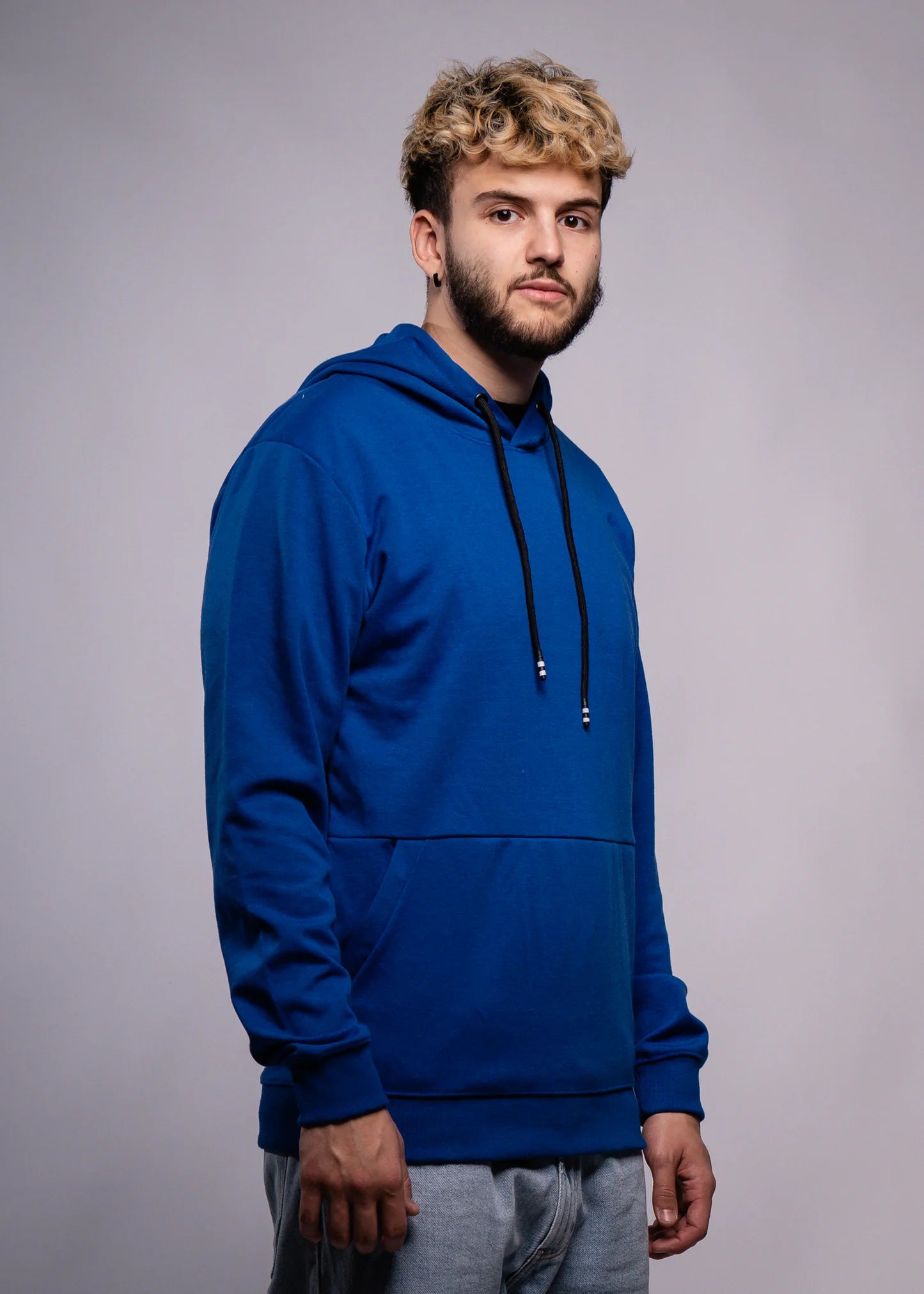 Royal Blue Tech Hooded SweatShirt