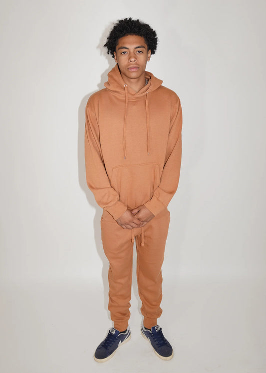 Camel Heavy Blend Fleece SweatSuit