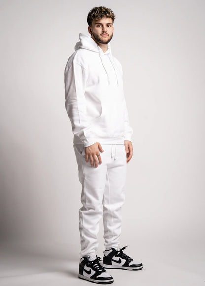 White Heavy Blend Fleece SweatSuit