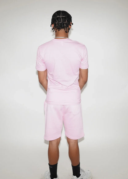 Light Pink T-Shirt and Short Set