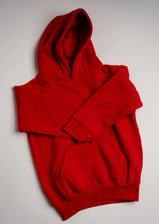 Red Heavy Blend Kids SweatShirt