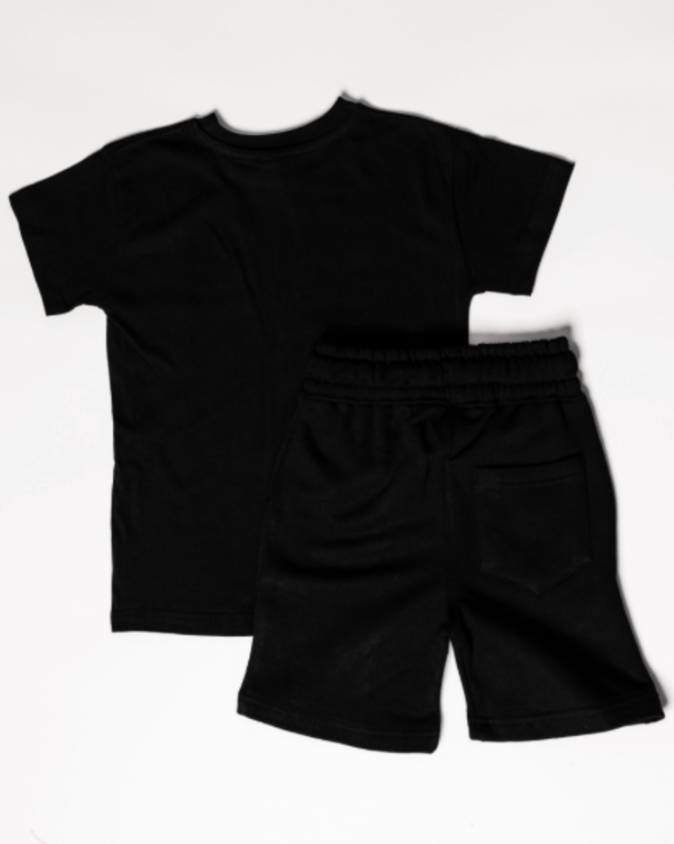 Black Kids Short Set