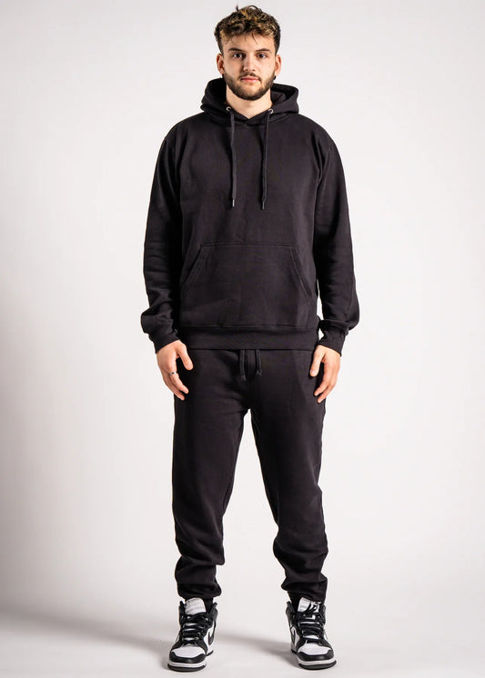 Black Heavy Blend Fleece SweatSuit