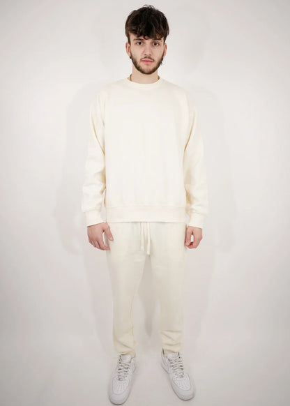 Off-White Heavy Blend Fleece Crew-Neck SweatSuit