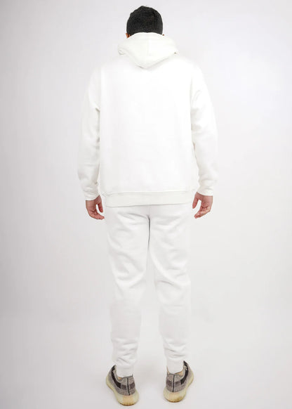 Off-White Tight Fleece Hooded Sweatshirt