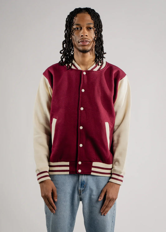 Maroon Varsity Heavy Blend Fleece SweatShirt