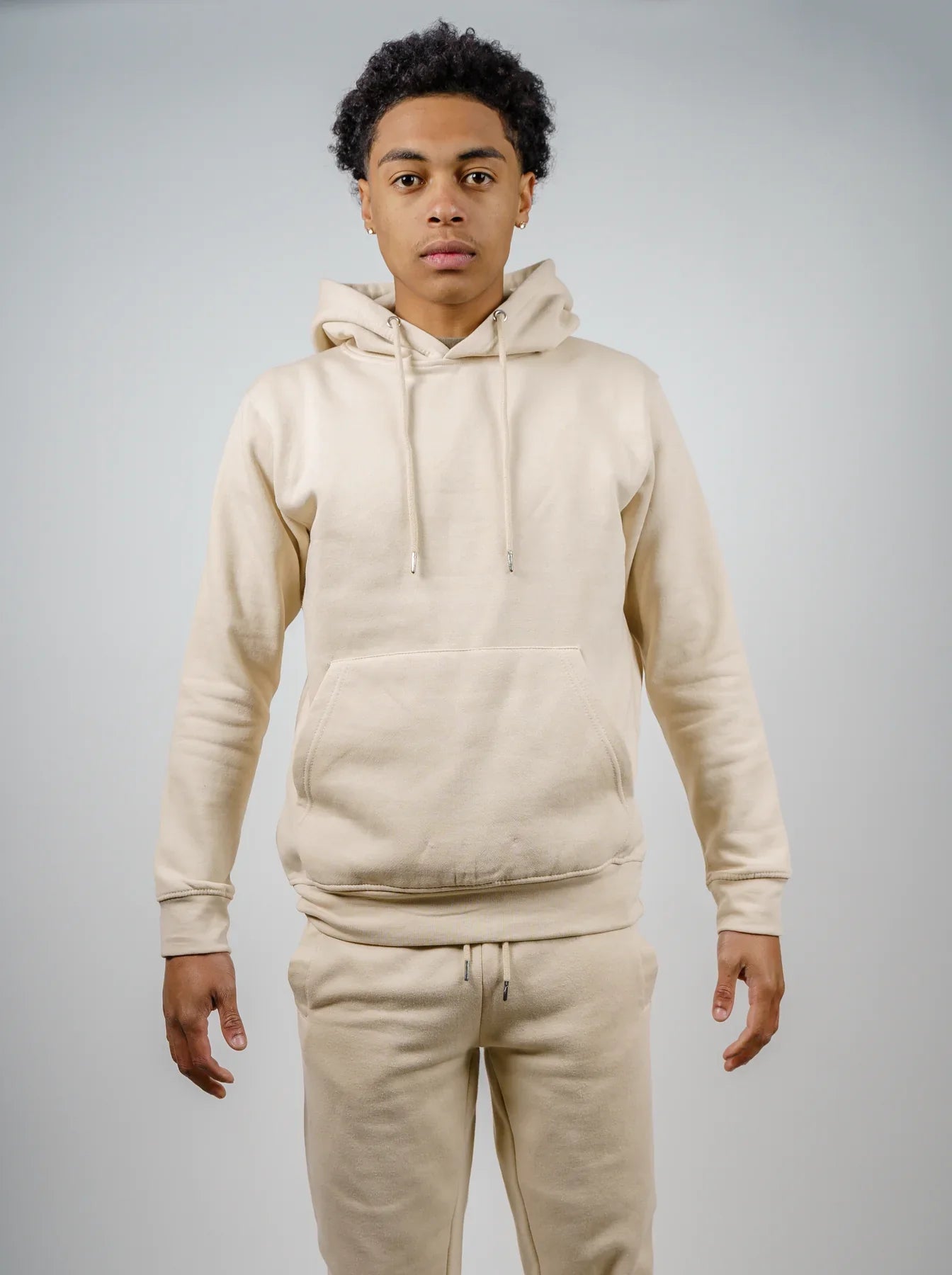 Sand Tight Fleece Hooded Sweatshirt